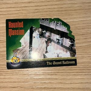Haunted Mansion the Grand Ballroom collectible card 2005